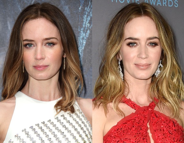 Emily Blunt from Celebrities' Changing Hair Color.